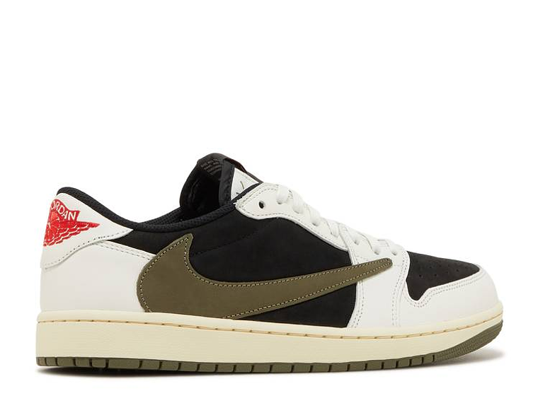 TRAVIS SCOTT X WMNS AIR JORDAN 1 RETRO LOW OG 'OLIVE' 4