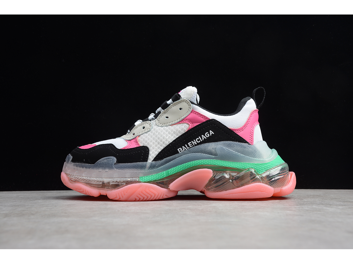 Balenciaga Triple S Clear Sole pink white 1