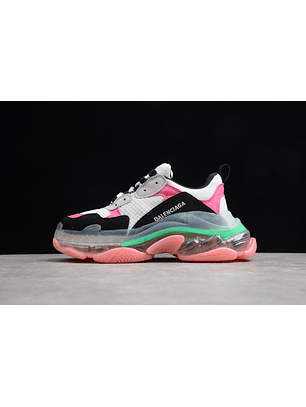 Balenciaga Triple S Clear Sole pink white