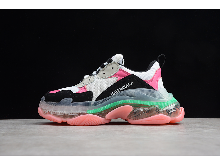Balenciaga Triple S Clear Sole pink white 1