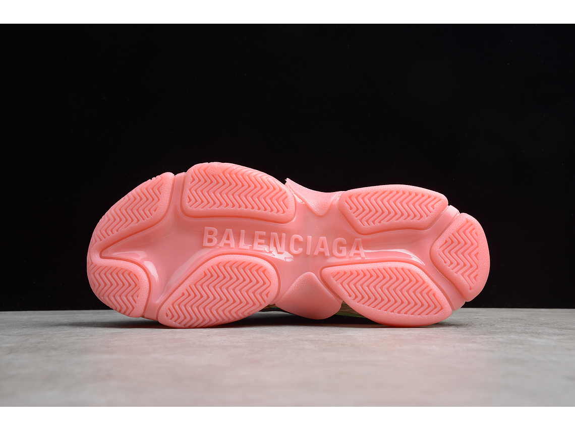 Balenciaga Triple S Clear Sole pink white 4