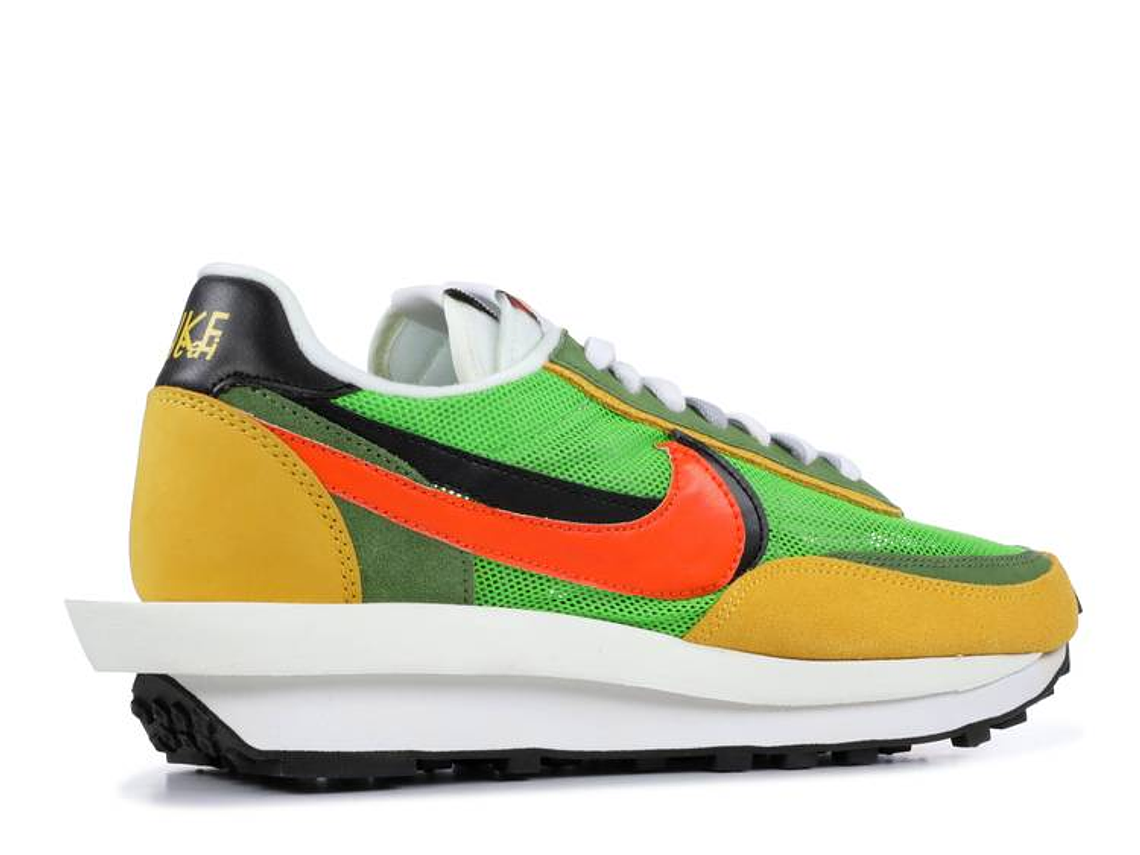 NIKE SACAI X LDWAFFLE 'GREEN GUSTO' 3