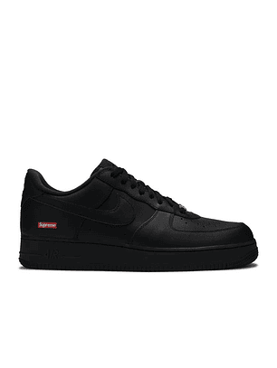 SUPREME X AIR FORCE 1 LOW 'BOX LOGO - BLACK'