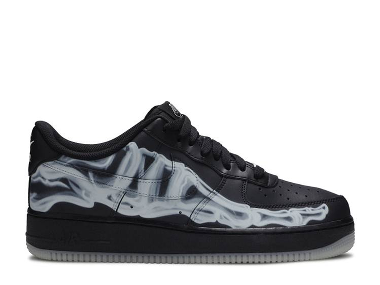 AIR FORCE 1 '07 QS 'BLACK SKELETON' 1