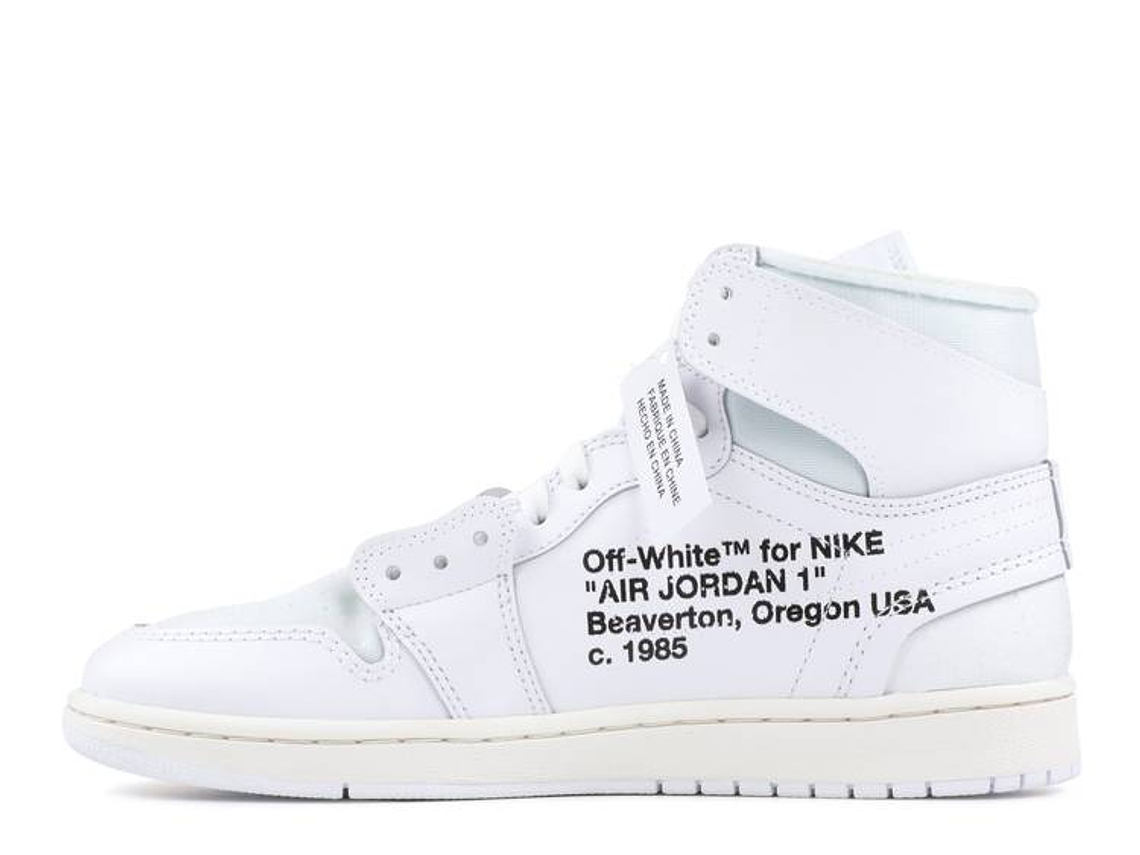 OFF-WHITE X AIR JORDAN 1 RETRO HIGH OG 'WHITE' 4