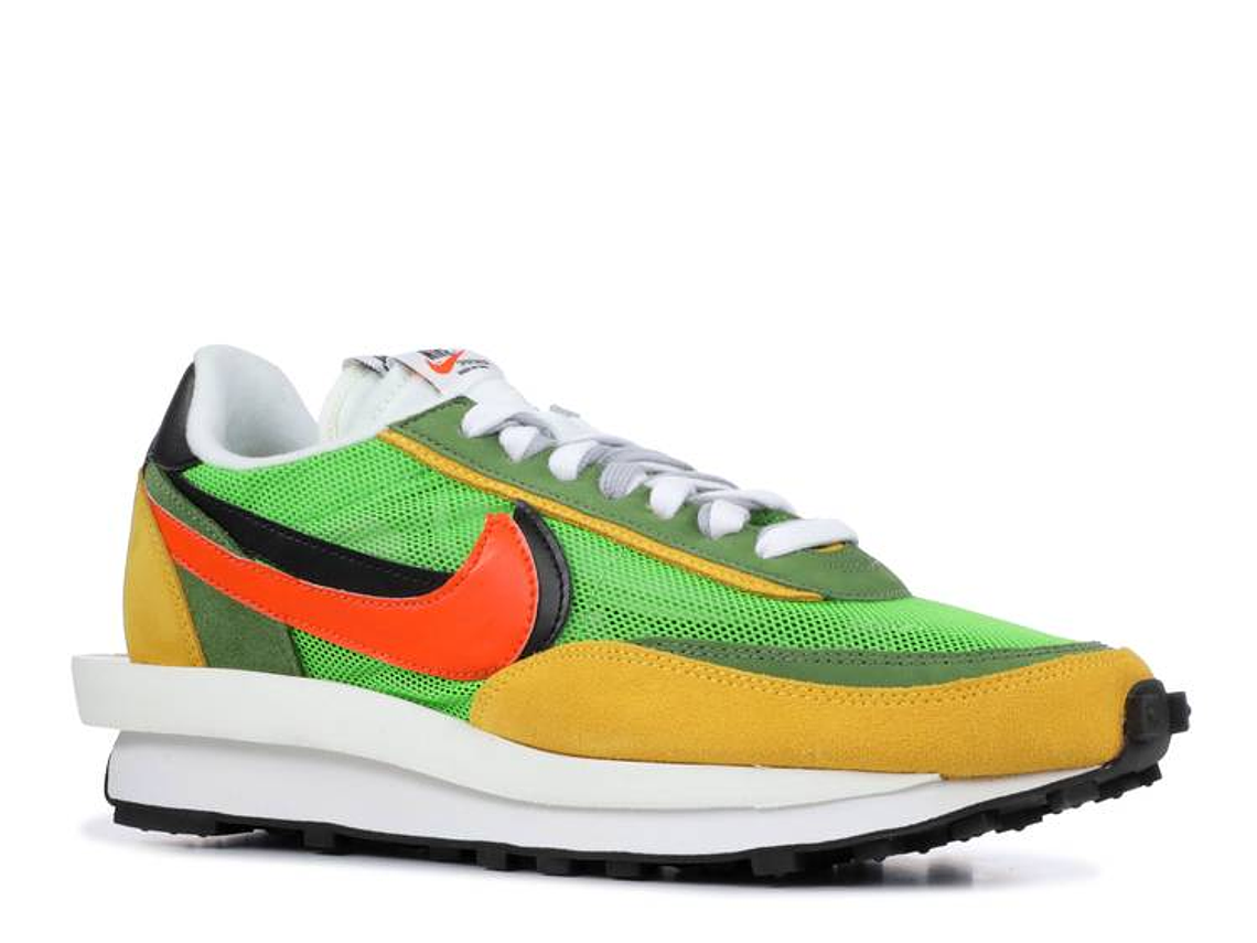 NIKE SACAI X LDWAFFLE 'GREEN GUSTO' 2