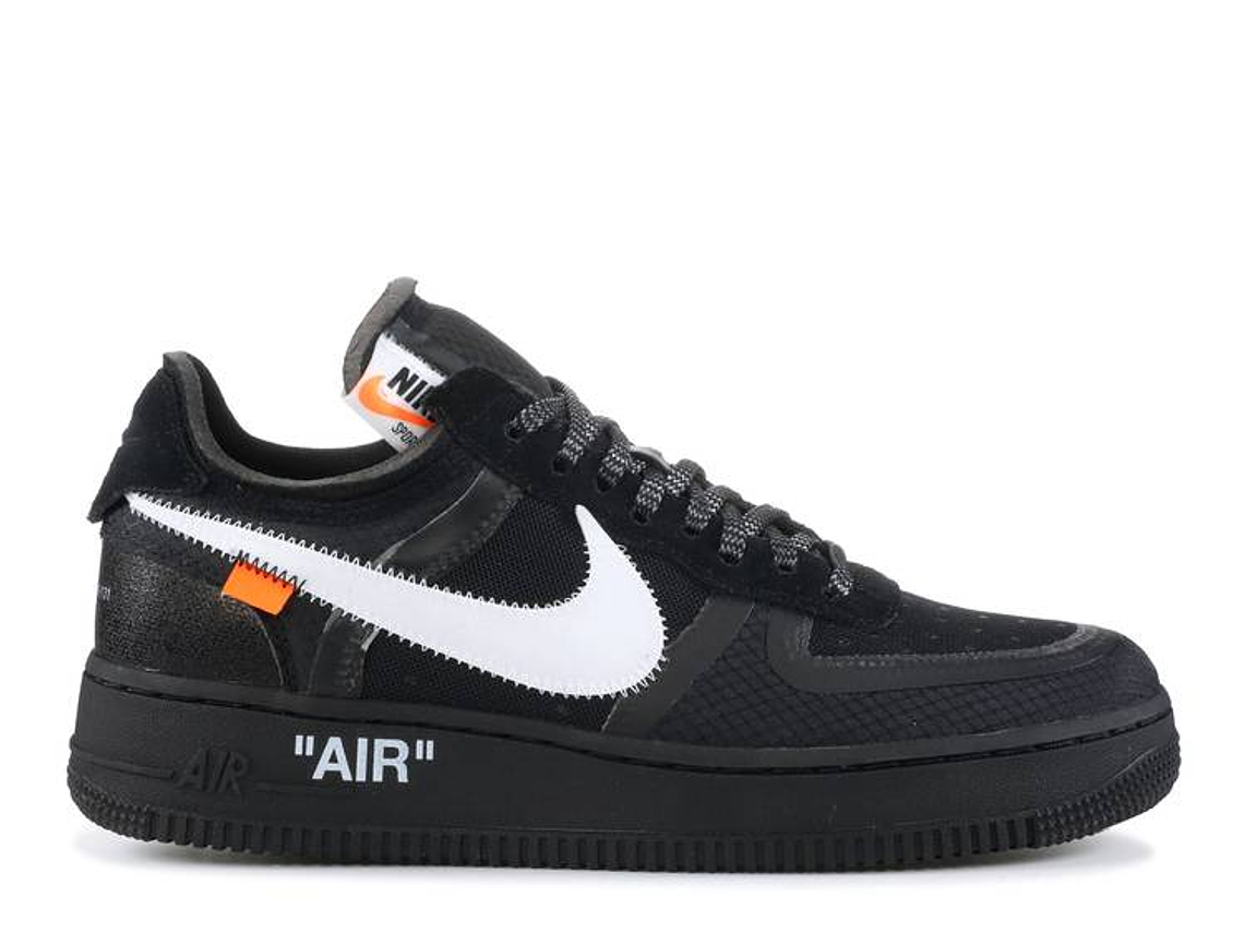OFF-WHITE X AIR FORCE 1 LOW 'BLACK' 1