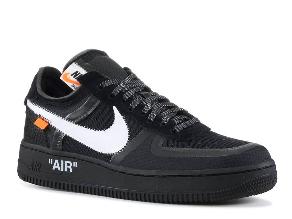 OFF-WHITE X AIR FORCE 1 LOW 'BLACK' 2