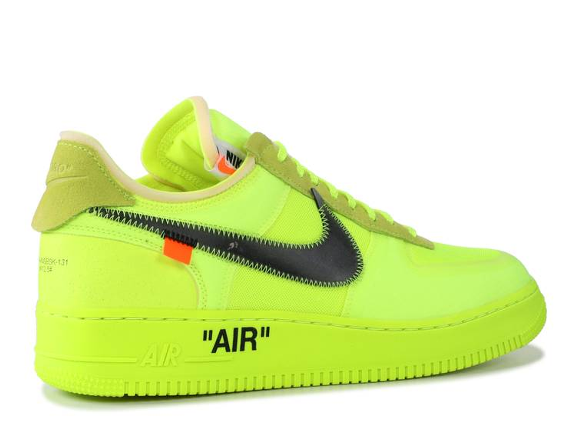 Off-White x Air Force 1 Low 'Volt' 3