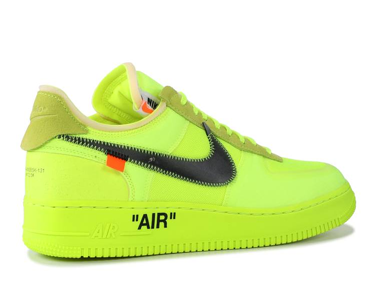 Off-White x Air Force 1 Low 'Volt' 3