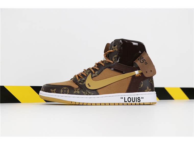 Louis Vuitton x OFF-WHITE x Air Jordan 1 high 1