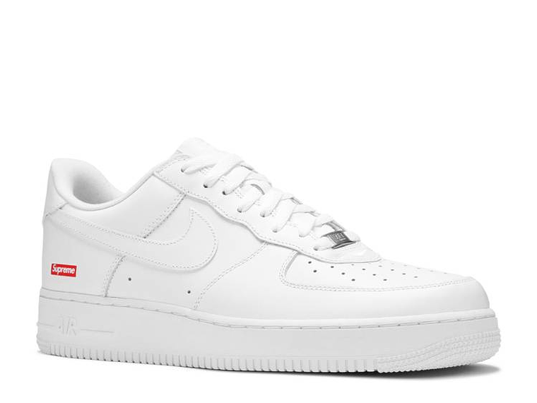SUPREME X AIR FORCE 1 LOW 'BOX LOGO - WHITE' 2