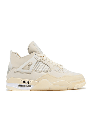 OFF-WHITE X WMNS AIR JORDAN 4 SP 'SAIL'