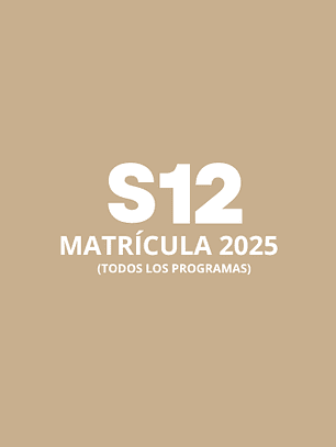 Matriculas 2025