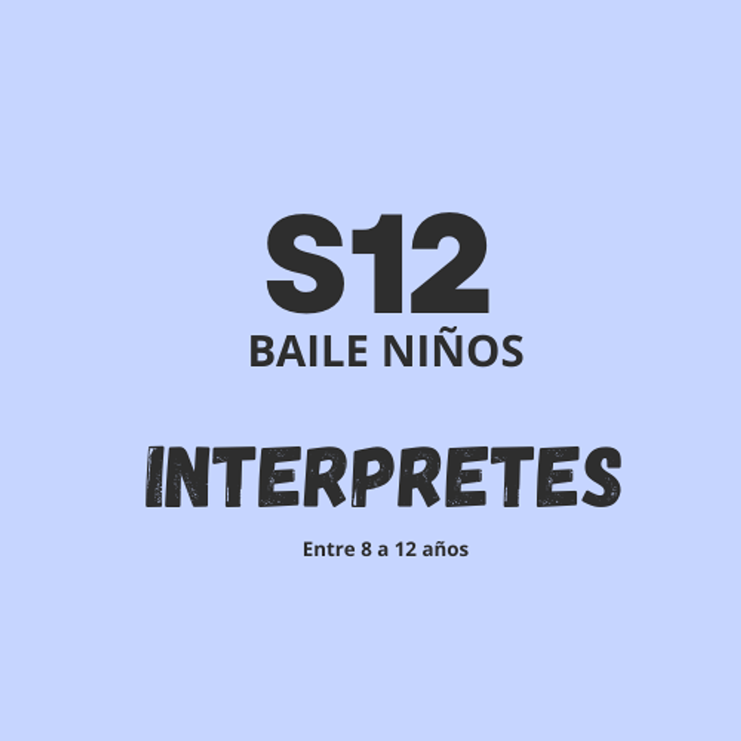 Studio 12 Baile Interpretes 1