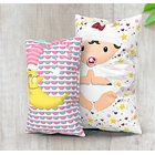 21 Artes para Almofadas e Naninhas Editável em Corel Draw 2