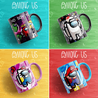 16 Artes Caneca Among Us Editável em Photoshop 3