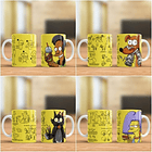 22 Artes para Caneca Simpsons Editável em Corel Draw e Photoshop 2