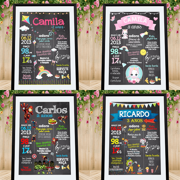22 Artes para Quadro Chalkboard Editaveis Studio Silhouette 5