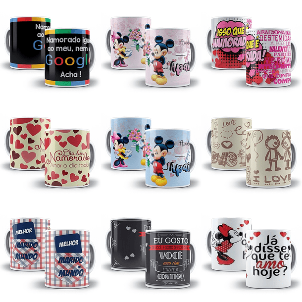 Pacote Sublimação Dia dos Namorados 1.0 Arquivos 1