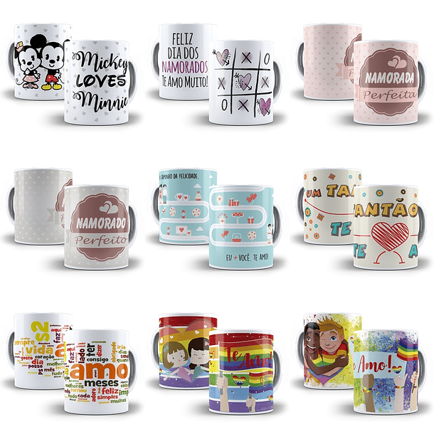 Pacote Sublimação Dia dos Namorados 1.0 Arquivos 5