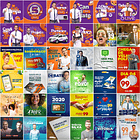 400 Artes Mídias Sociais Campanha Politica Eleitoral Editáveis Photoshop 2