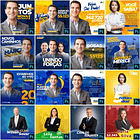 200 Artes Mídias Sociais Campanha Politica Eleitoral Editáveis Photoshop 2