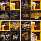 60 Artes Mídias Sociais Bares Distribuidora de Bebidas Bar Editáveis Photoshop 4