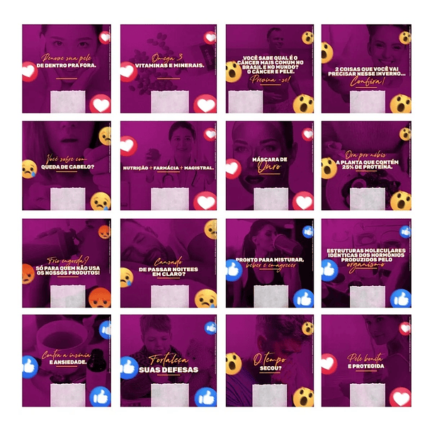 130 Artes para Farmácia de Manipulação Mídias Sociais Editáveis Photoshop + Png 2