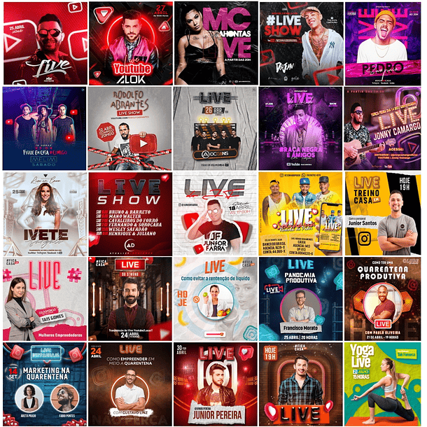 210 Artes Mídias Sociais Editáveis Photoshop 4