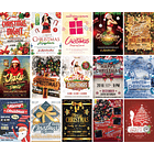 200 Artes Flyers Panfletos Natal e Ano Novo Editáveis Photoshop 2