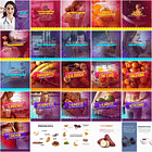 190 Artes Mídias Sociais Nutricionista Nutrição Editáveis Photoshop 3