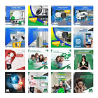 70 Artes Mídias Sociais Provedor de Internet Editáveis Photoshop + Png 2