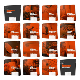 130 Artes para Segurança Eletrônica Mídias Sociais Editáveis Photoshop + Png