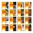 130 Artes para Restaurante Self Service Mídias Sociais Editáveis Photoshop + Png 3