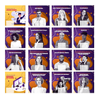 130 Artes para Social Media Marketing Mídias Sociais Editáveis Photoshop + Png 5