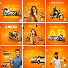 20 Artes Mídias Sociais Auto Escola Editáveis Photoshop + Png 1