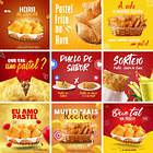 17 Artes Mídias Sociais Pastelaria Pastel Editáveis Photoshop + Png 1