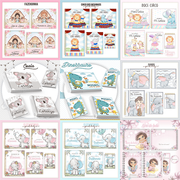 Pacote Cadernetas De Vacina E Livro Infantil Arquivos em Pdf e Jpg 4