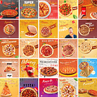 Pack Canva Pizzaria Pizza 3.0 Templates Editáveis 50 Artes + Bônus 2