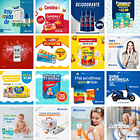 Pack Canva Farmácia Drogaria Templates Editáveis 39 Artes + Bônus 1