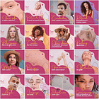 Pack Canva Estética Beleza Templates Editáveis 200 Artes + Legendas 3