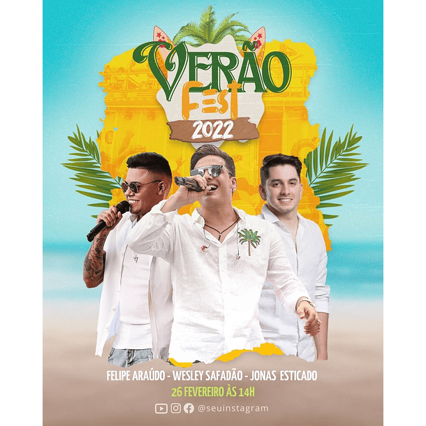 Pack Canva Carnaval Templates Editáveis 15 Artes + Bônus 2