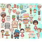 Kit Digital Lettering Frases Avos Avós Avô Avó Arquivos sem fundo Png 1