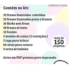 Kit Digital Flork Dia das Mães sem fundo Lt8 Arquivos Png 3