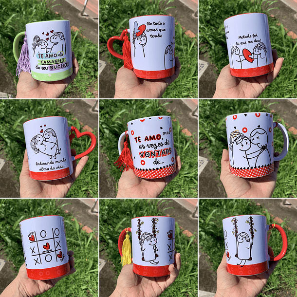 Kit Digital Flork Dia dos Namorados Arquivos Sublimação Png e Jpg 4