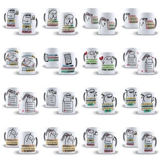 37 Artes Caneca Flork Solteiros Arquivos Png 2