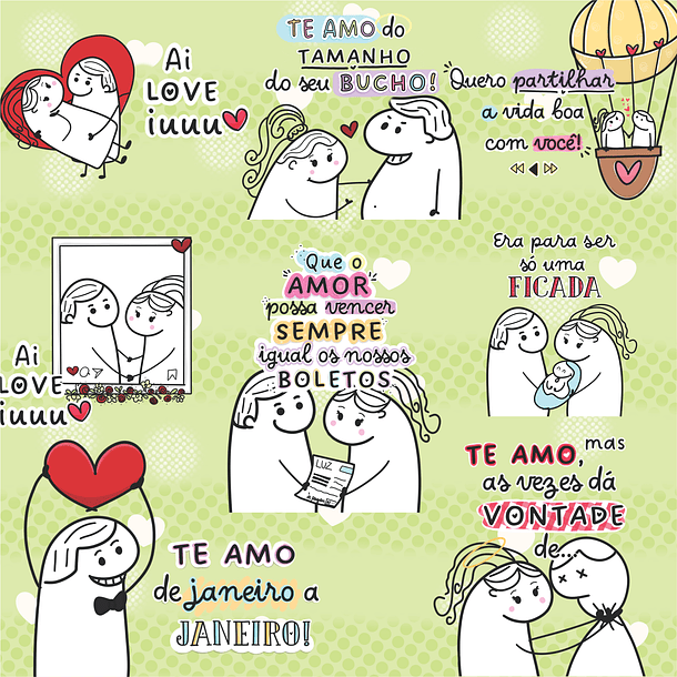 Kit Digital Flork Dia dos Namorados Arquivos Sublimação Png e Jpg 9