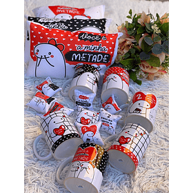 Pack Artes Canecas Sublimação Flork Namorados Arquivos Png