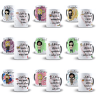 29 Artes para Caneca Profissão Feminina Editável em Corel Draw 1